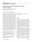 Research paper thumbnail of Oxidative stress associates with aggressiveness in lung large-cell carcinoma