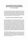 Research paper thumbnail of IMAGINARY CONVERSATIONS