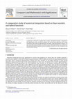 Research paper thumbnail of A comparative study of numerical integration based on Haar wavelets and hybrid functions