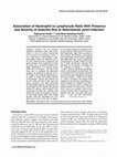 Research paper thumbnail of Association of Neutrophil to Lymphocyte Ratio With Presence and Severity of Gastritis Due toHelicobacter pyloriInfection