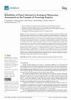 Research paper thumbnail of Reliability of Data Collected via Ecological Momentary Assessment on the Example of FeverApp Registry