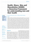 Research paper thumbnail of Health, Illness, Men and Masculinities (HIMM): a theoretical framework for understanding men and their health