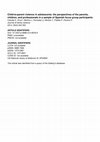 Research paper thumbnail of Child-to-Parent Violence in Adolescents: The Perspectives of the Parents, Children, and Professionals in a Sample of Spanish Focus Group Participants