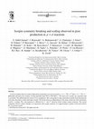 Research paper thumbnail of Isospin symmetry breaking and scaling observed in pion production in p+d reactions