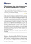 Research paper thumbnail of Experimental Study of the Shaft Penetration Factor on the Torsional Dynamic Response of a Drive Train