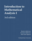 Research paper thumbnail of Introduction to Mathematical Analysis I - 3rd Edition