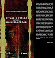 Research paper thumbnail of Ritual e pessoa entre os Waimiri-Atroari - Editora Annablume / FAPESP