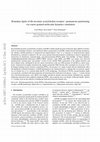 Research paper thumbnail of Boundary lipids of the nicotinic acetylcholine receptor: Spontaneous partitioning via coarse-grained molecular dynamics simulation