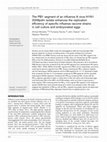 Research paper thumbnail of The PB1 segment of an influenza A virus H1N1 2009pdm isolate enhances the replication efficiency of specific influenza vaccine strains in cell culture and embryonated eggs