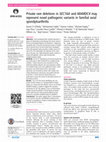 Research paper thumbnail of Private rare deletions in SEC16A and MAMDC4 may represent novel pathogenic variants in familial axial spondyloarthritis