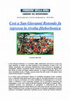 Research paper thumbnail of GARIBALDINI COSÌ A SAN GIOVANNI ROTONDO  FU REPRESSA LA RIVOLTA FILOBORBONICA