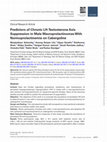 Research paper thumbnail of Predictors of Chronic LH-Testosterone Axis Suppression in Male Macroprolactinomas With Normoprolactinemia on Cabergoline