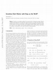 Research paper thumbnail of Gravitino dark matter with stop as the NLSP