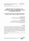 Research paper thumbnail of Migrantes árabes. Una aproximación a las experiencias de mujeres sirio-libanesas en el norte de la Patagonia (1900-1955)