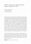 Research paper thumbnail of Mujeres escritoras en el virreinato peruano durante los siglos XVI y XVII