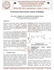 Research paper thumbnail of Performance Based Seismic Analysis of Buildings