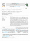 Research paper thumbnail of Can partial reduction of shoot biomass during early vegetative phase of chickpea save subsoil water for reproductive and pod filling?