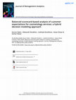 Research paper thumbnail of Balanced scorecard-based analysis of customer expectations for cosmetology services: a hybrid decision modeling approach