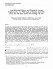 Research paper thumbnail of Anal Microbial Patterns and Oncogenic Human Papillomavirus in a Pilot Study of Nigerian Men Who Have Sex with Men at Risk for or Living with HIV