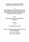 Research paper thumbnail of AN APPRAISAL OF THE JUDGEMENT ENFORCEMENT MECHANISM OF THE ECOWAS COURT OF JUSTICE