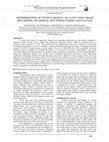 Research paper thumbnail of Determination of Young ’ S Moduli of Clays Using Image Processing Technique and Stress-Strain Calculation