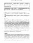 Research paper thumbnail of Metodología para el diseño de un Sistema de Gestión de Prevención de Pérdidas por explosión, incendio y contaminación. Methodology for the design of a Management System Loss Prevention by explosion, fire and pollution