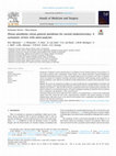 Research paper thumbnail of Plexus anesthesia versus general anesthesia for carotid endarterectomy: A systematic review with meta-analyses