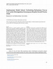 Research paper thumbnail of Implementasi Model Inkuiri Terbimbing Berbantuan Pop-up book untuk Meningkatkan Kemampuan Berpikir Kreatif Peserta Didik