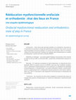 Research paper thumbnail of Rééducation myofonctionnelle orofaciale et orthodontie intégrative