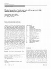 Research paper thumbnail of Physical properties of barley and oats cultivars grown in high altitude Himalayan regions of India