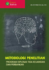 Research paper thumbnail of METODOLOGI PENELITIAN: PROGRAM DIPLOMA TIGA KEUANGAN DAN
PERBANKAN