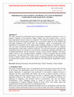 Research paper thumbnail of Performance Management and Project Success of Property Companies in Port Harcourt, Nigeria