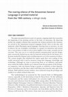 Research paper thumbnail of The roaring silence of the Amazonian General Language in printed material from the 19th century: a design study