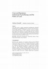 Research paper thumbnail of Crisis and Resistance: Institutional Psychotherapy and the Politics of Care