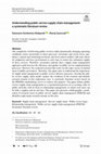 Research paper thumbnail of Understanding public service supply chain management: a systematic literature review