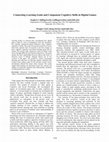 Research paper thumbnail of Connecting Learning Goals and Component Cognitive Skills in Digital Games