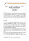 Research paper thumbnail of Self-Explanation and Explanatory Feedback in Games: Individual Differences, Gameplay, and Learning