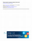 Research paper thumbnail of Physical models of transducer coupling in dense arrays