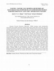 Research paper thumbnail of Faktor – Faktor Yang Mempengaruhi Perilaku Masyarakat Dalam Pengelolaan Sampah DI Kelurahan Karame Linkungan. 1 Dan 2 Kec. Singkil Kota Manado