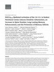 Research paper thumbnail of RGS14414-Mediated Activation of the 14-3-3ζ in Rodent Perirhinal Cortex Induces Dendritic Arborization, an Increase in Spine Number, Long-Lasting Memory Enhancement, and the Prevention of Memory Deficits