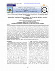 Research paper thumbnail of Effect of Fluorescent-Producing Rhizobacteria on Cereal Growth Through Siderophore Exertion