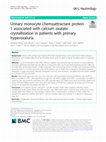 Research paper thumbnail of Urinary monocyte chemoattractant protein-1 as a biomarker of lupus nephritis activity in children