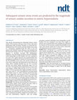 Research paper thumbnail of Subsequent urinary stone events are predicted by the magnitude of urinary oxalate excretion in enteric hyperoxaluria