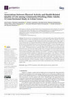 Research paper thumbnail of Associations between Physical Activity and Health-Related Quality of Life among Community-Dwelling Older Adults: A Cross-Sectional Study in Urban Greece