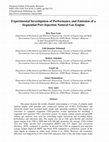 Research paper thumbnail of Experimental Investigation of Performance and Emission of a Sequential Port Injection Natural Gas Engine