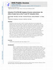 Research paper thumbnail of Ultrashort TE MR imaging of bovine cortical bone: The effect of water loss on the T1 and T2* relaxation times