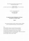 Research paper thumbnail of Le couple non marié en Roumanie et en France : une approche de sociologie comparée