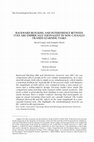 Research paper thumbnail of Backward Blocking and Interference Between Cues are Empirically Equivalent in Non-Causally Framed Learning Tasks