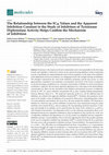 Research paper thumbnail of The Relationship between the IC50 Values and the Apparent Inhibition Constant in the Study of Inhibitors of Tyrosinase Diphenolase Activity Helps Confirm the Mechanism of Inhibition