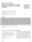 Research paper thumbnail of Deuterium isotope effect on the suicide inactivation of tyrosinase in its action on o- diphenols